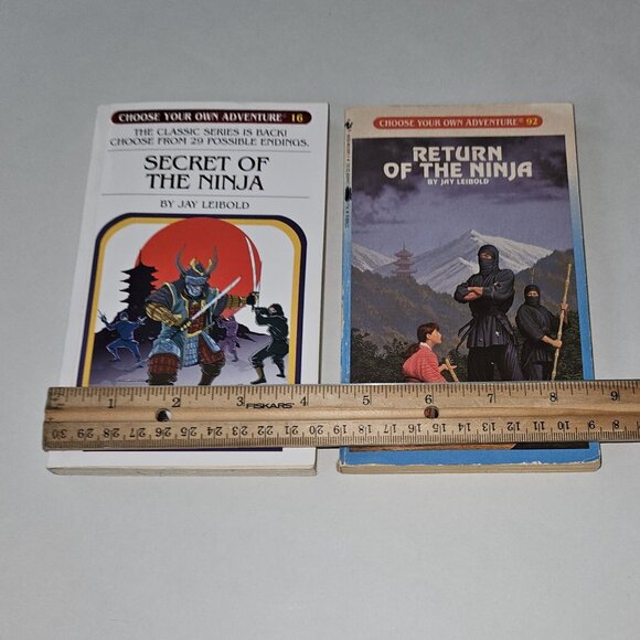 5 Choose Your Own Adventure Book Lot Secret Return Ninja Earthquake Nightmare - Picture 12 of 16